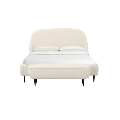 Denise Cream Boucle Bed