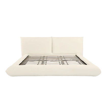 Romp Cream 100% Upcycled Linen Bed