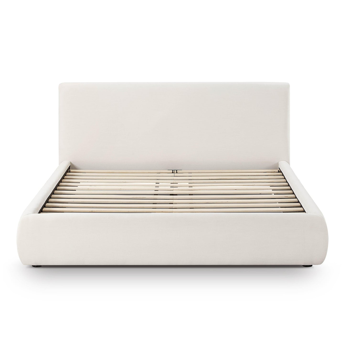Isla Cream Upcycled Performance Linen Bed