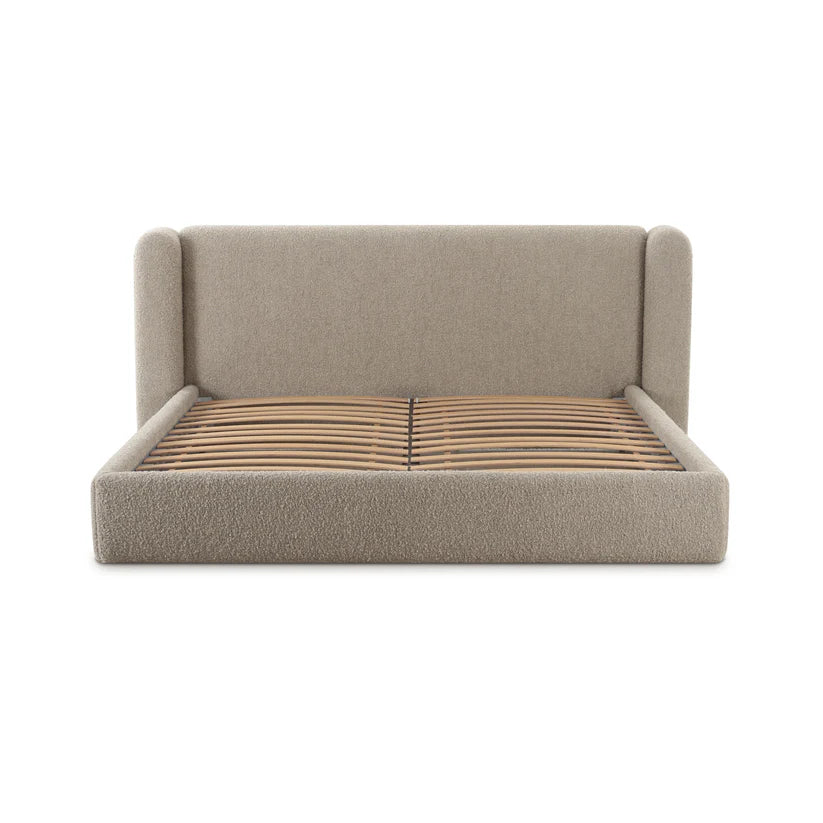 Babette Tan Boucle Bed