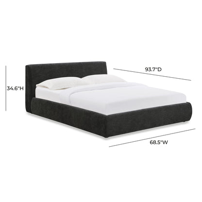 Isla Textured Performance Velvet Bed