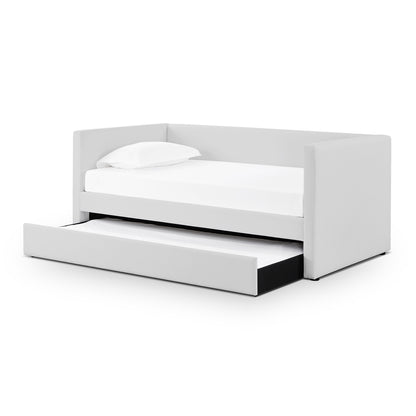 Alice Linen Twin Trundle Bed