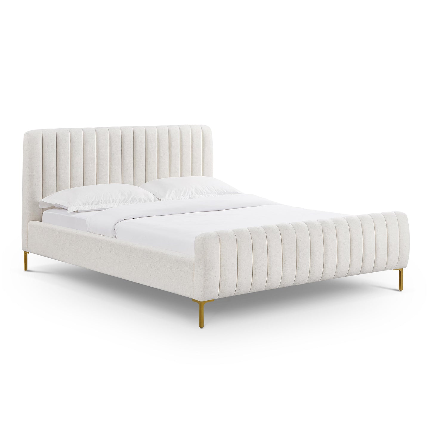 Angela Upcycled Performance Linen Bed
