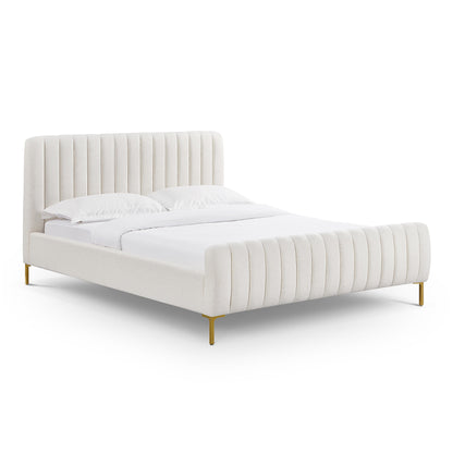 Angela Upcycled Performance Linen Bed