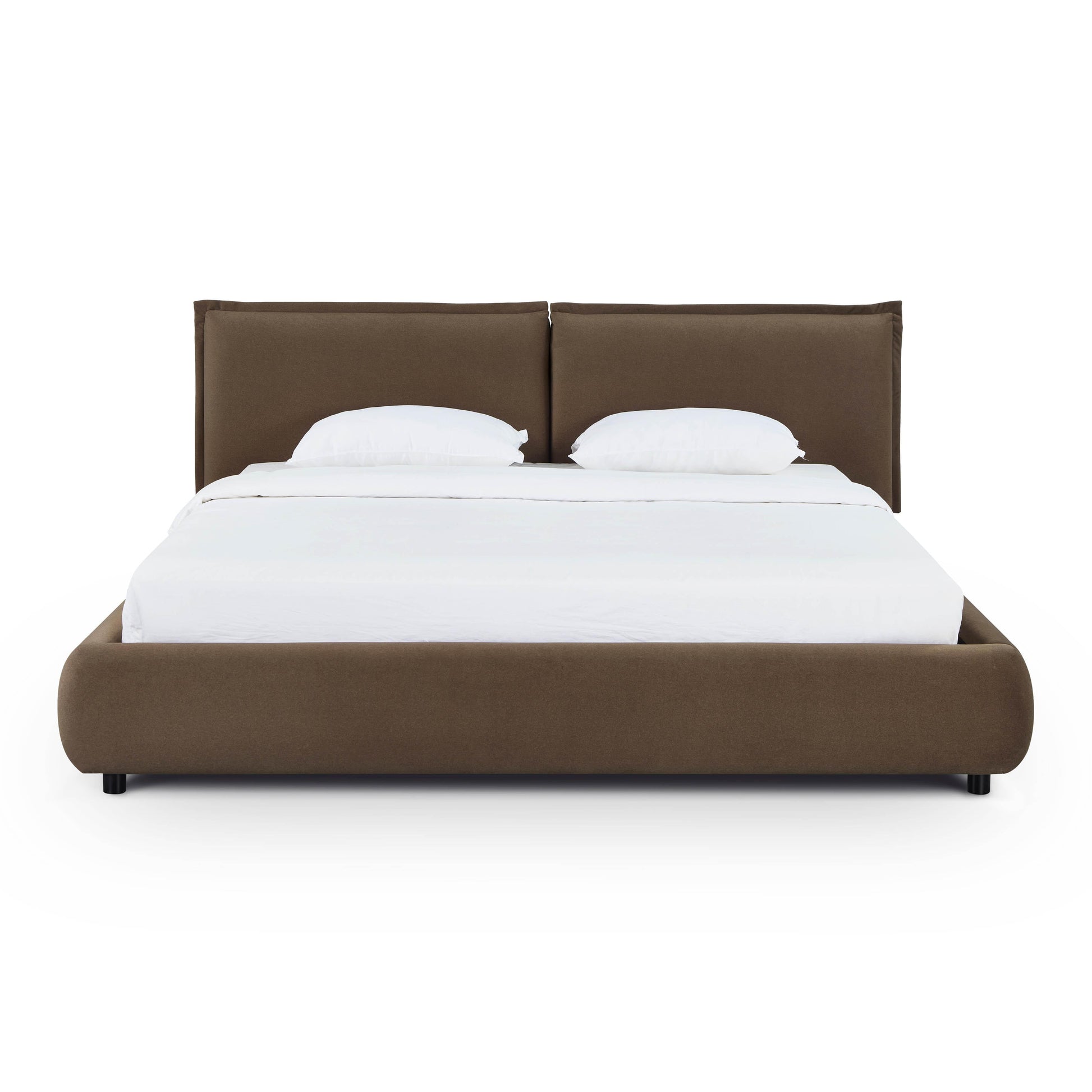 Mel Performance Faux Mohair Velvet Bed