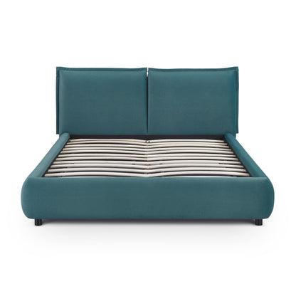 Mel Performance Faux Mohair Velvet Bed