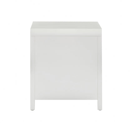 Patty 28" Rattan 2 Drawer Nightstand