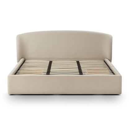 Corey Upcycled Performance Linen Storage Bed