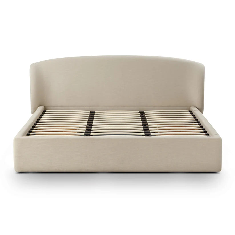 Corey Upcycled Linen Storage Bed
