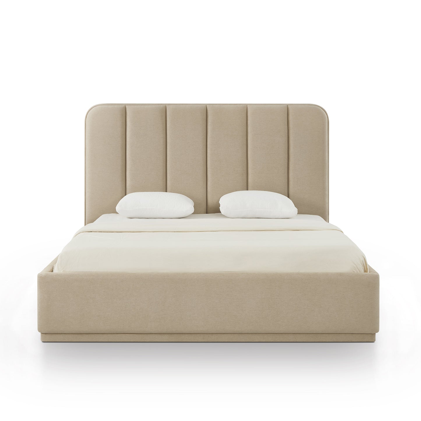 Parker Chenille Bed - Tan / King
