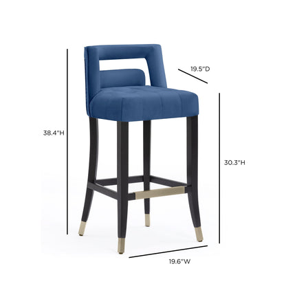 Hart Performance Velvet Stool