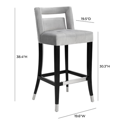 Hart Performance Velvet Stool