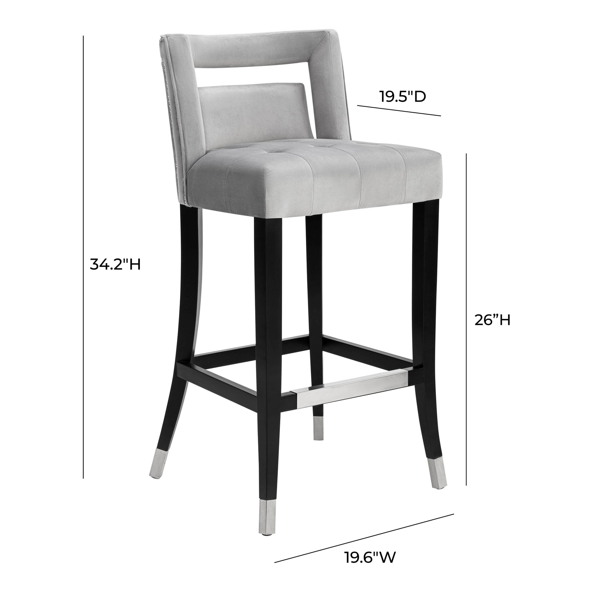 Hart Performance Velvet Stool