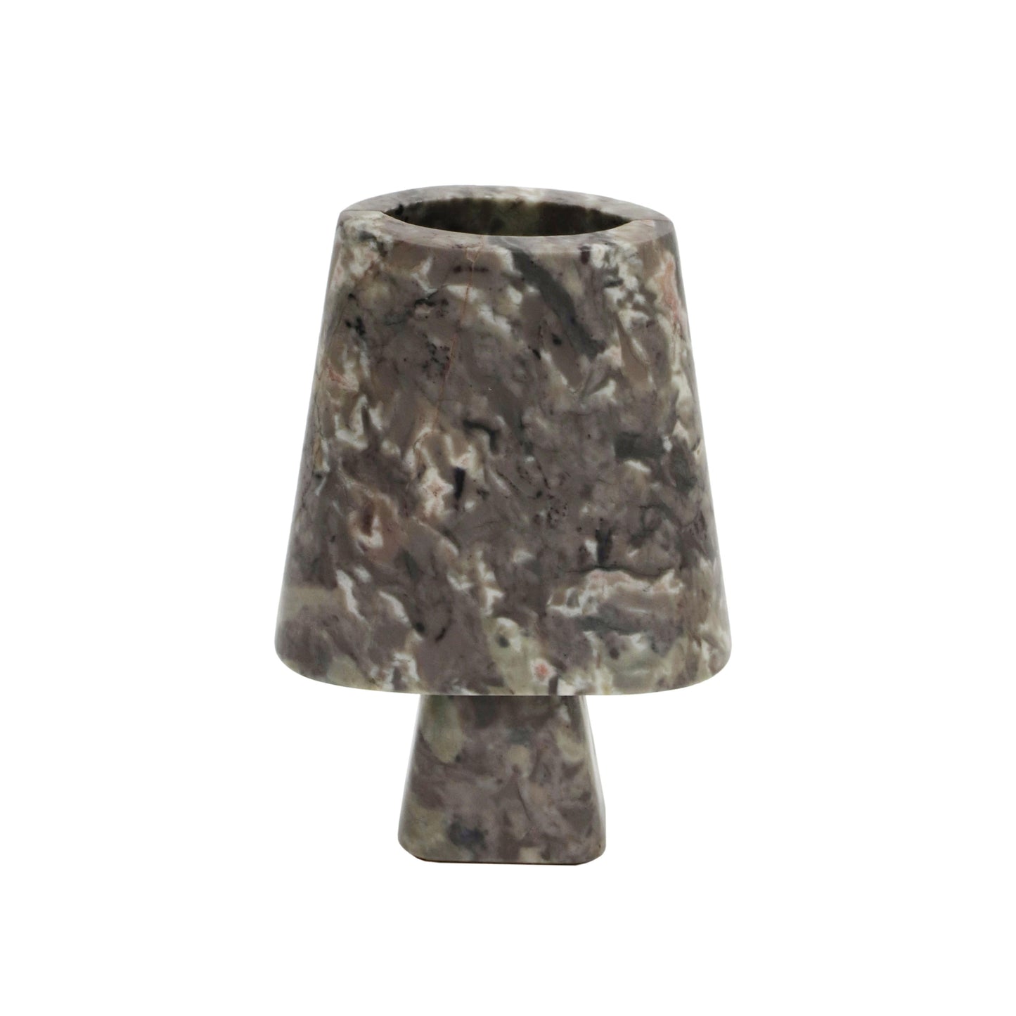 Samma Grey Marble Vase