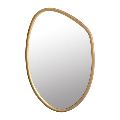 Mika 23"X35.4" Gold Wall Mirror - Default Variant