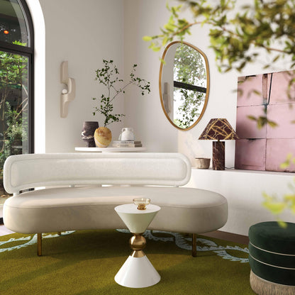 Mika 23"X35.4" Gold Wall Mirror