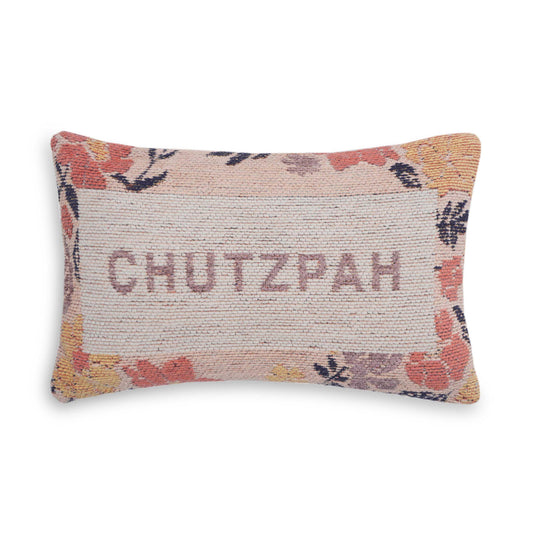 Chutzpah 15"X9" Jacquard Woven Throw Pillow - Default Variant