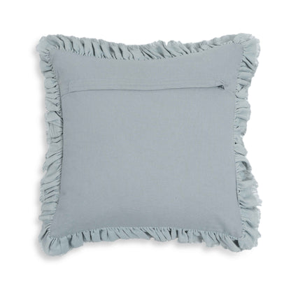 Alessia 20.5" Distressed Velvet Square Throw Pillow