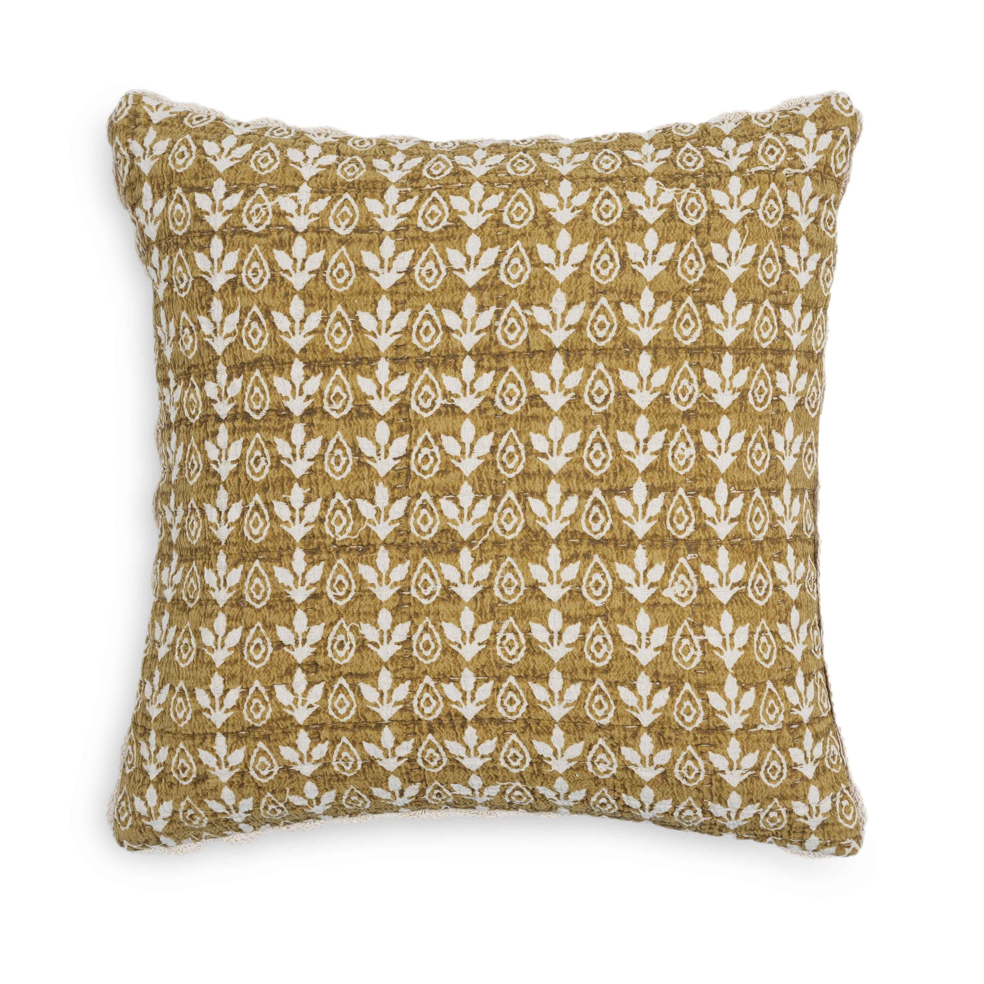 Harvest 20" Printed Cotton Throw Pillow Cover - Pillow Cover Only