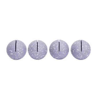 Gabby Speckled Round Card Holder - Set of 4