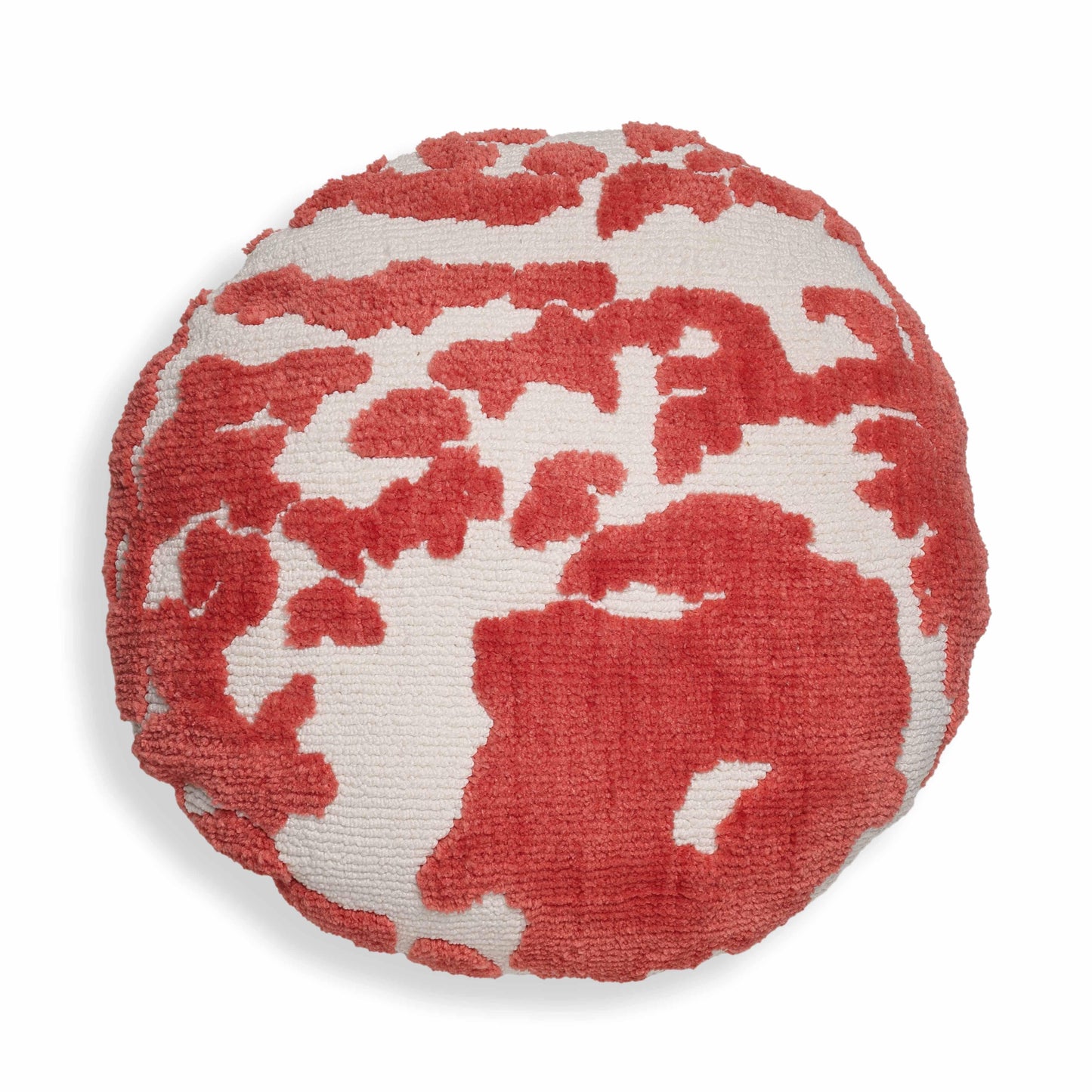 Coast 20" Tufted Round Throw Pillow - Pink