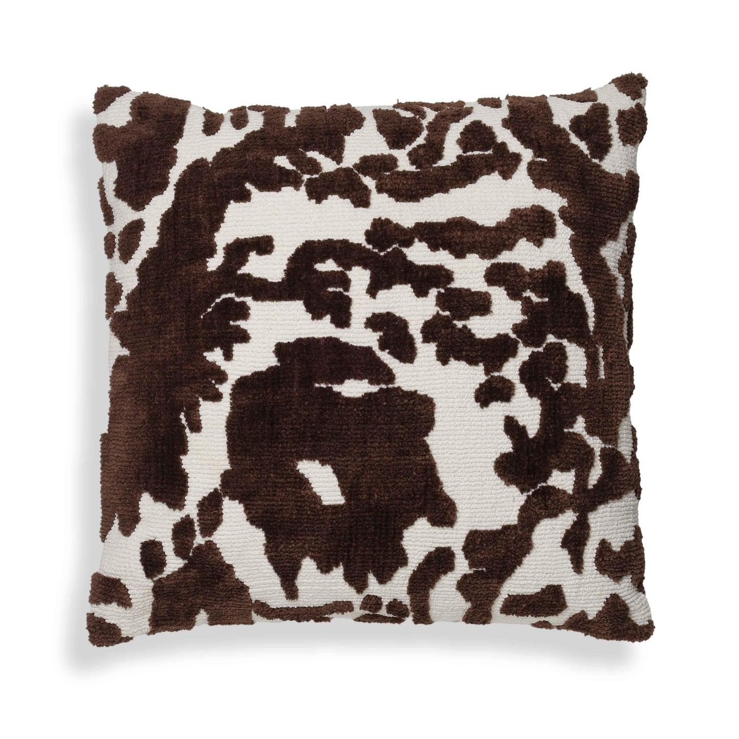 Coast 26" Tufted Square Throw Pillow - Chocolate Brown