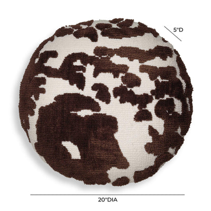 Coast 20" Tufted Round Throw Pillow