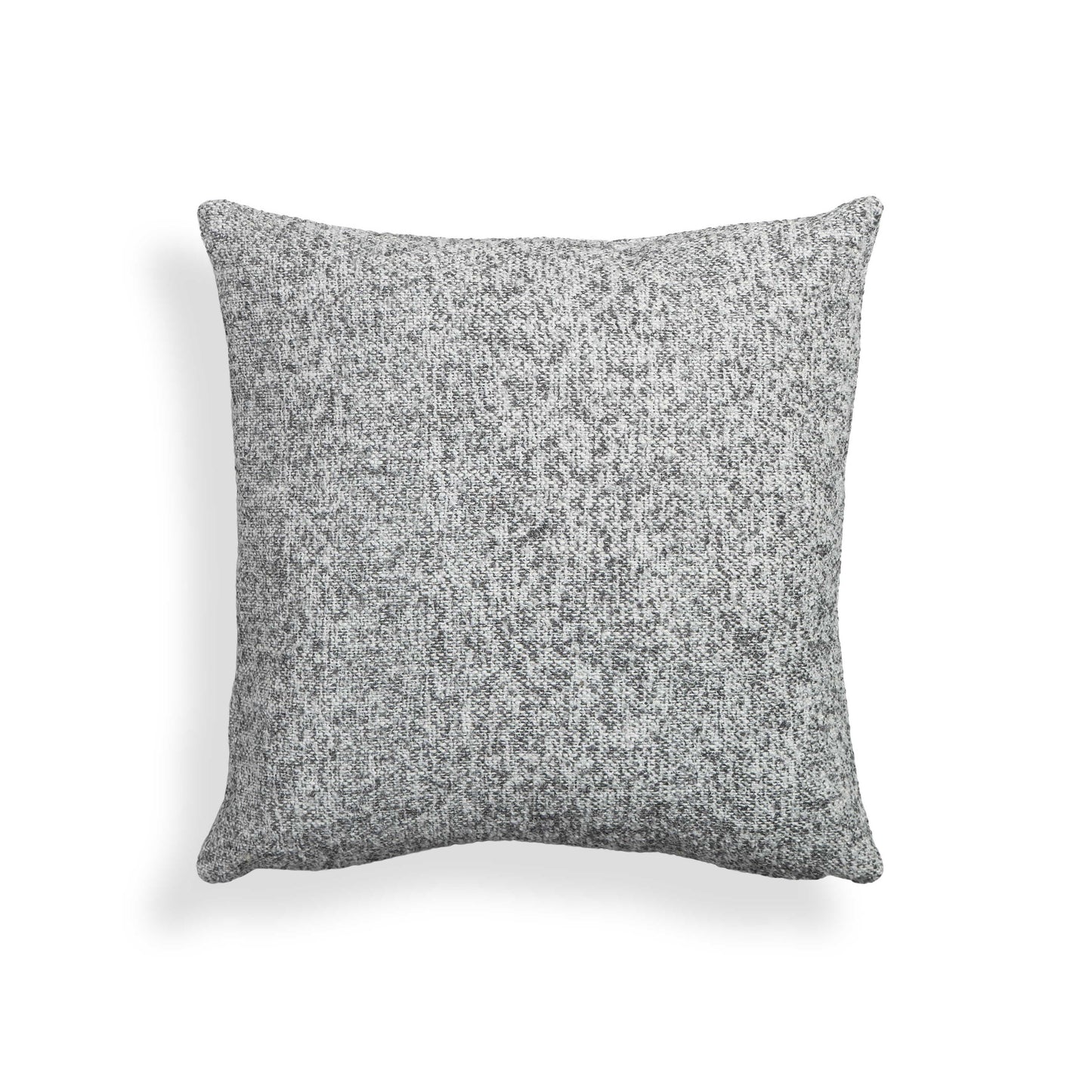 Poh 16" Boucle Square Throw Pillow - Washed Grey / With Insert