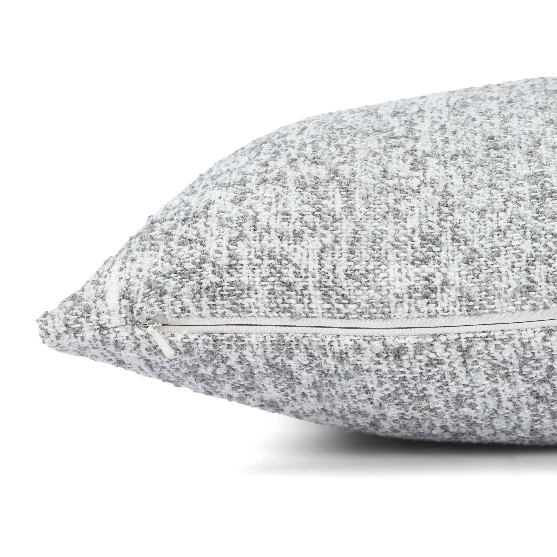 Poh 16" Boucle Square Throw Pillow