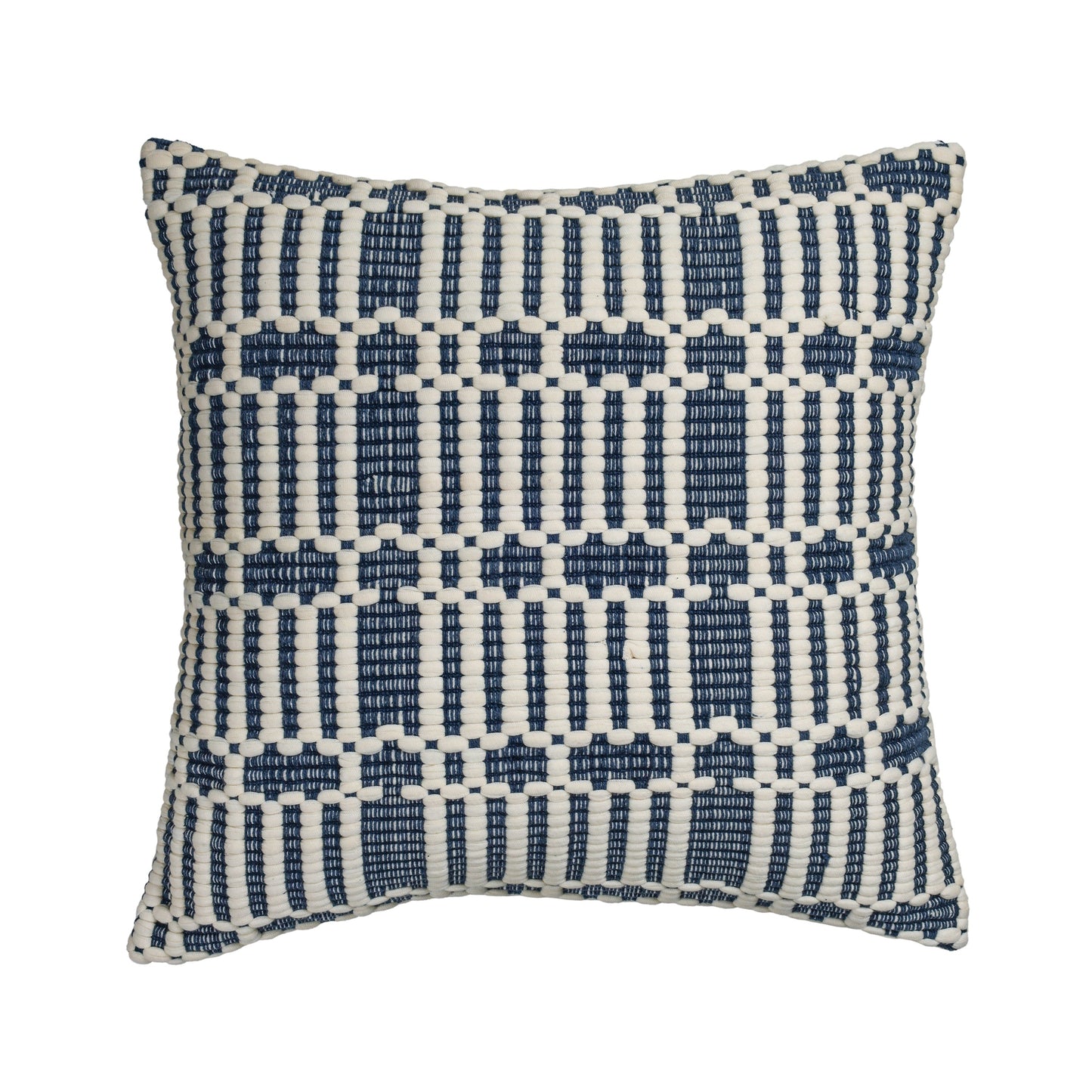Maresh 20" Square Woven Throw Pillow - Ocean / Pillow Cover Only