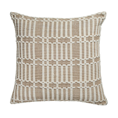 Maresh 20" Square Woven Throw Pillow - Cloud / Pillow Cover Only