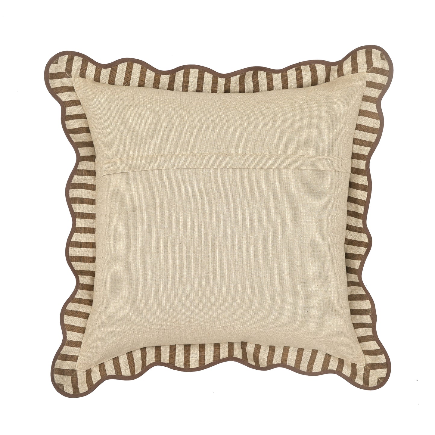 Striped 20" Linen Throw Pillow