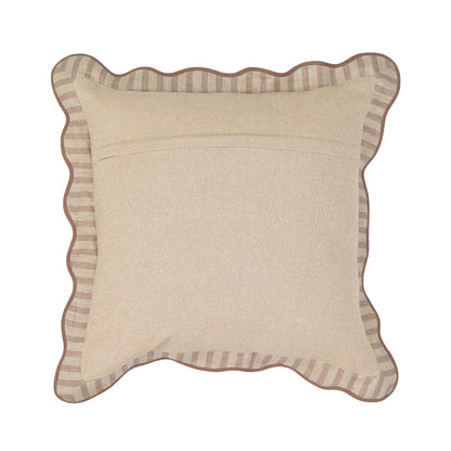 Striped 20" Linen Throw Pillow