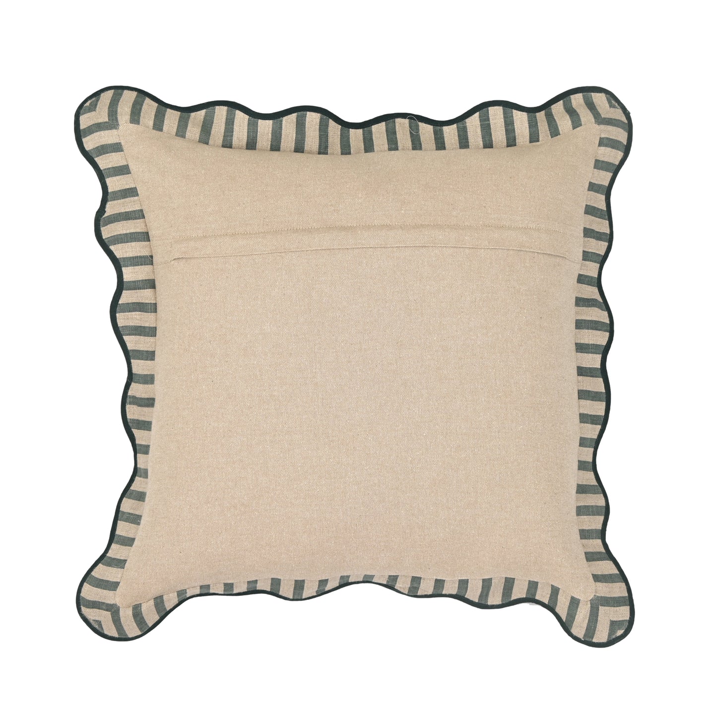 Striped 20" Linen Throw Pillow