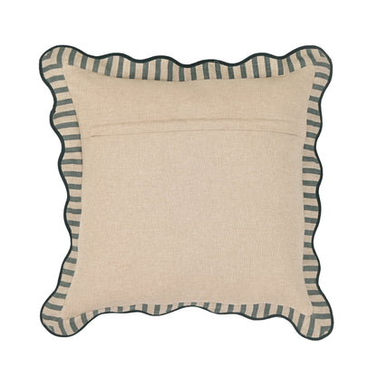 Striped 20" Linen Throw Pillow