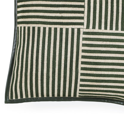 Kora 20" Cotton Jute Contract-Grade Throw Pillow