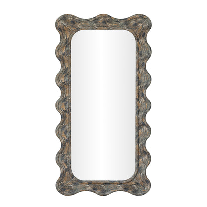 Charlene 39"X75" Squiggle Wall Mirror