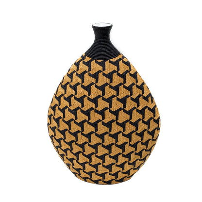 Jahia Geometric Decorative Vase - Default Variant
