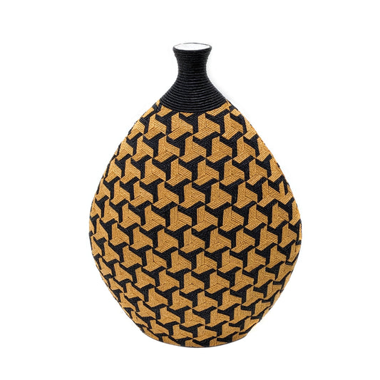 Jahia Geometric Decorative Vase - Default Variant