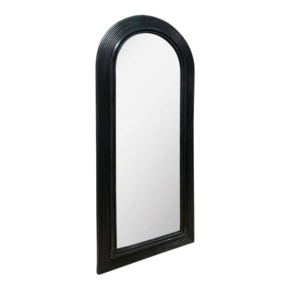 Tanya 70" Rattan Floor Mirror