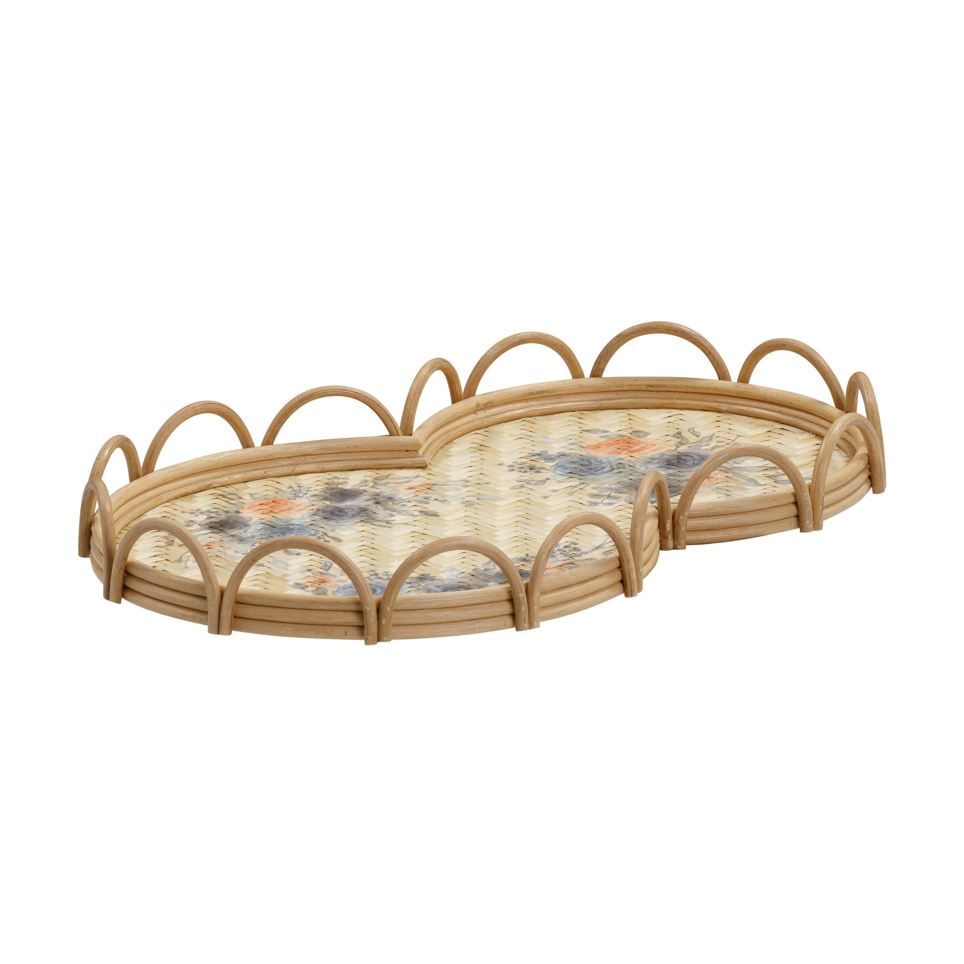 Corey Figure Eight Bamboo Tray - Default Variant