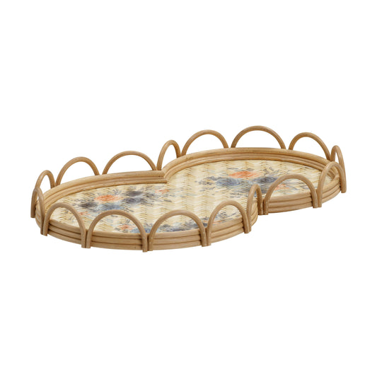 Corey Figure Eight Bamboo Tray - Default Variant