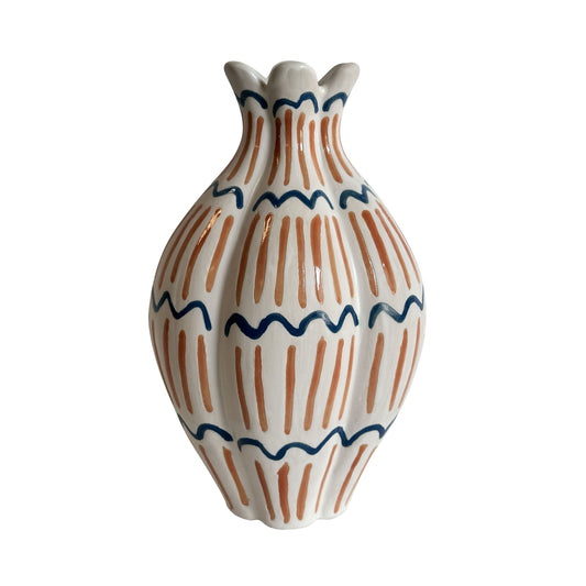 Ceramic Roman Coral Vase - Default Variant