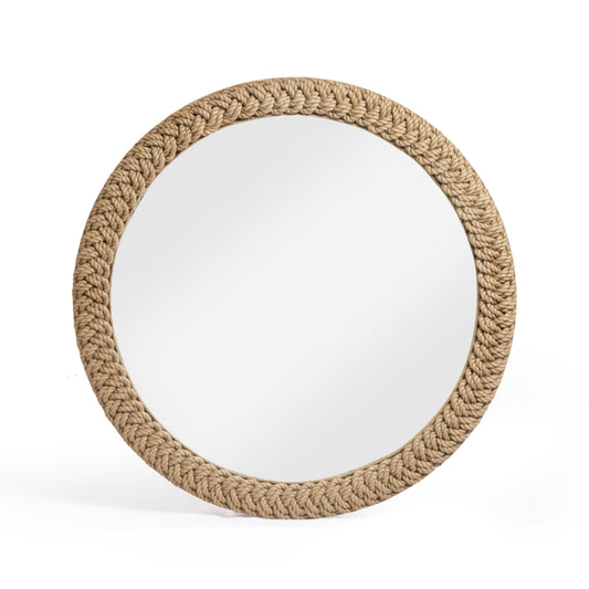 Midge 40.5" Rope Round Wall Mirror - Default Variant