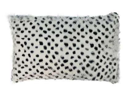 Genuine Goatskin Throw Pillow (20"X12"-16"X16")
