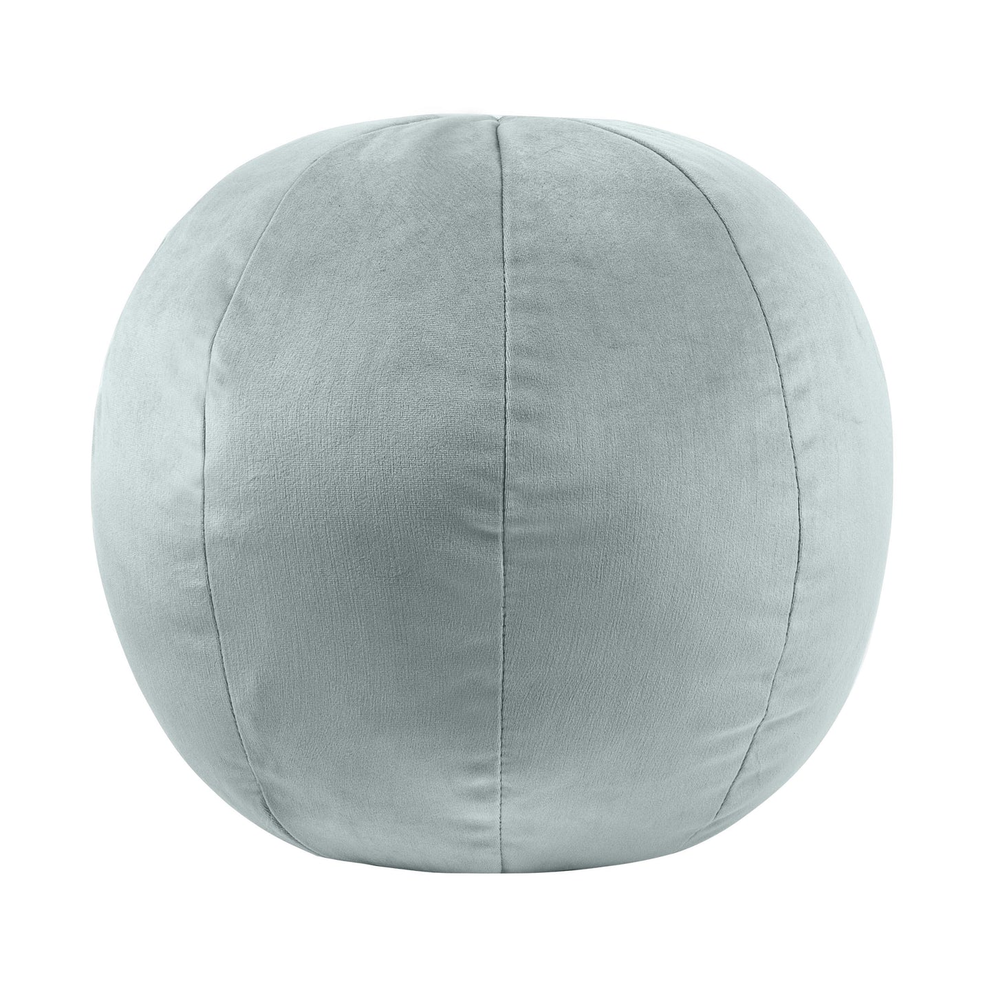 Boba Velvet Ball Throw Pillow (9"-14") - Sea Blue / Small