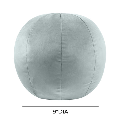 Boba Velvet Ball Throw Pillow (9"-14")
