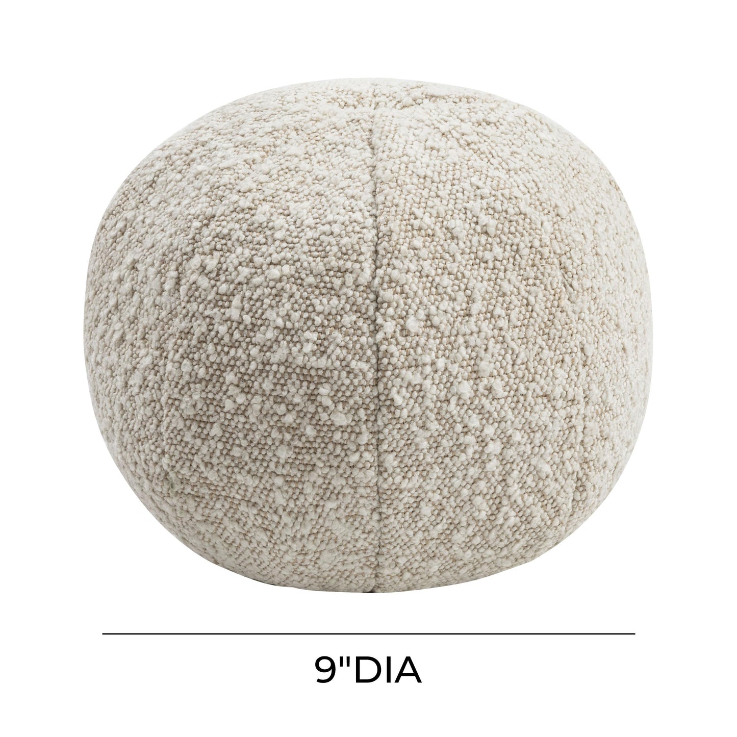Boba Boucle Ball Throw Pillow (9"-14")