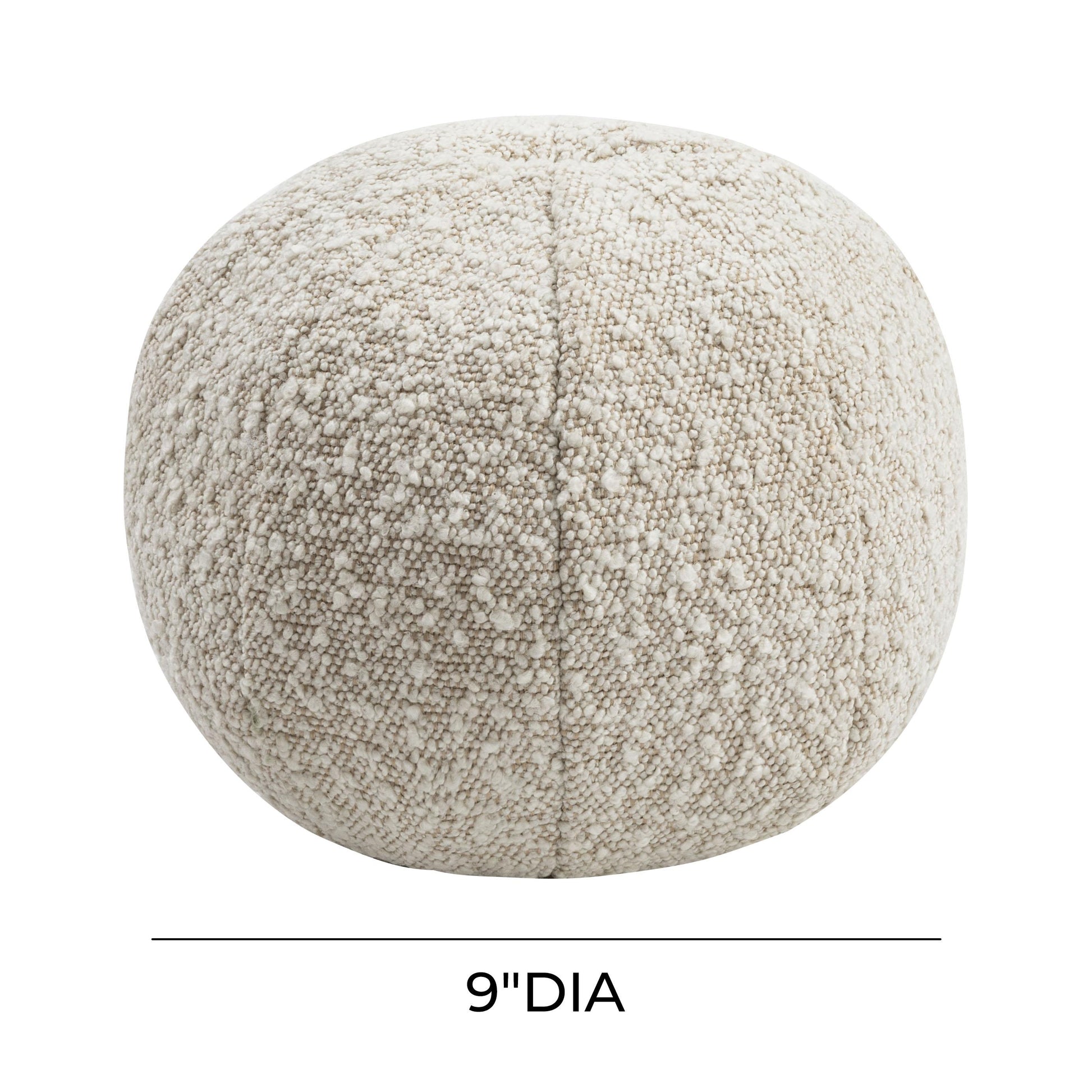 Boba Boucle Ball Throw Pillow (9"-14")