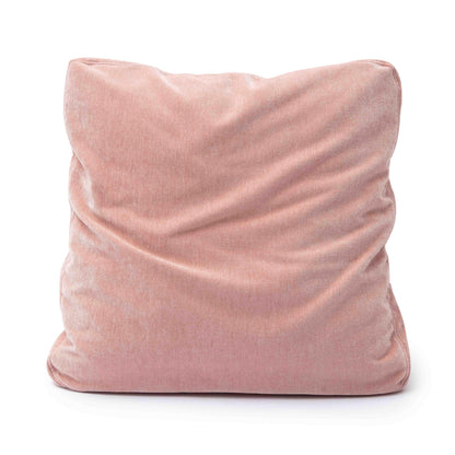 Tipsy Upcycled Chenille Square Floppy Throw Pillow (20"-24")